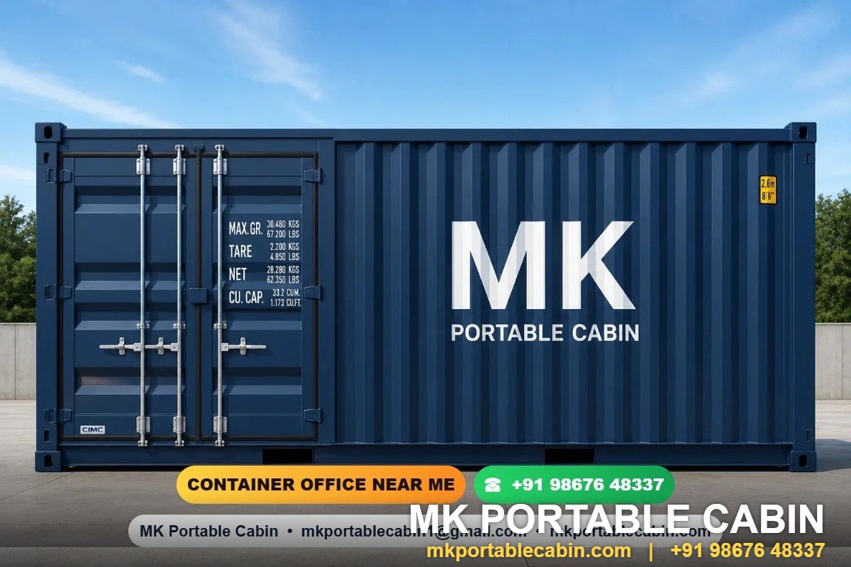 Container cabin manufacturer in Thane - MK Portable Cabin