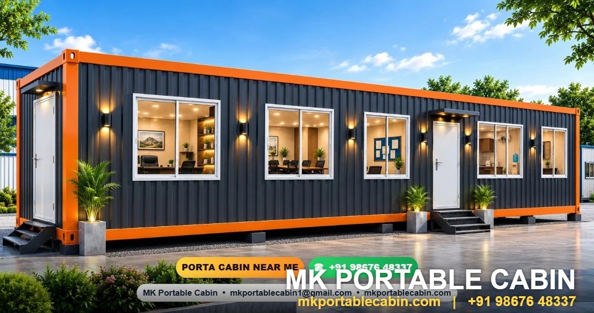 Porta cabin supplier in Navi Mumbai - MK Portable Cabin