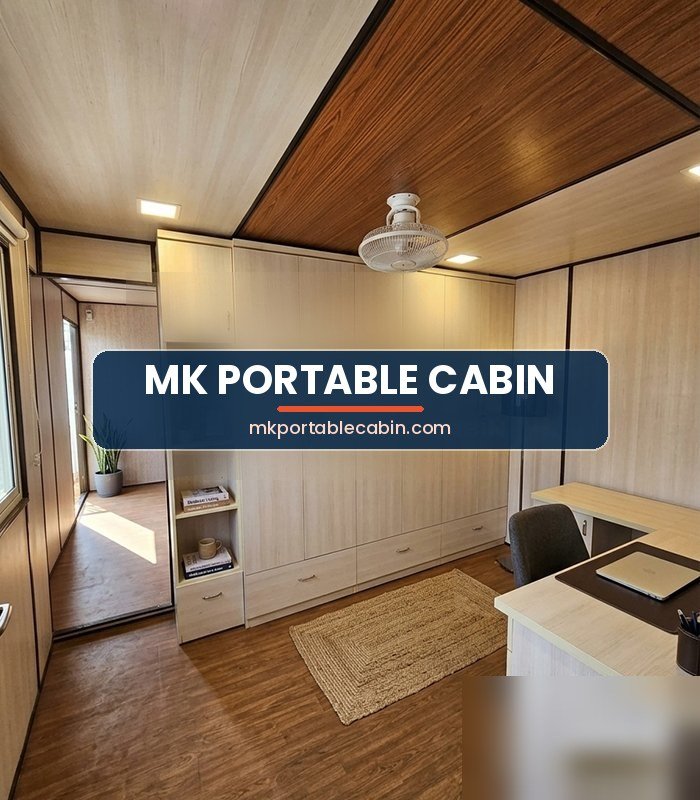 12x40 Premium Portable Office Cabin in Mumbai | Lawyer Office & GI Site Office - Image 3