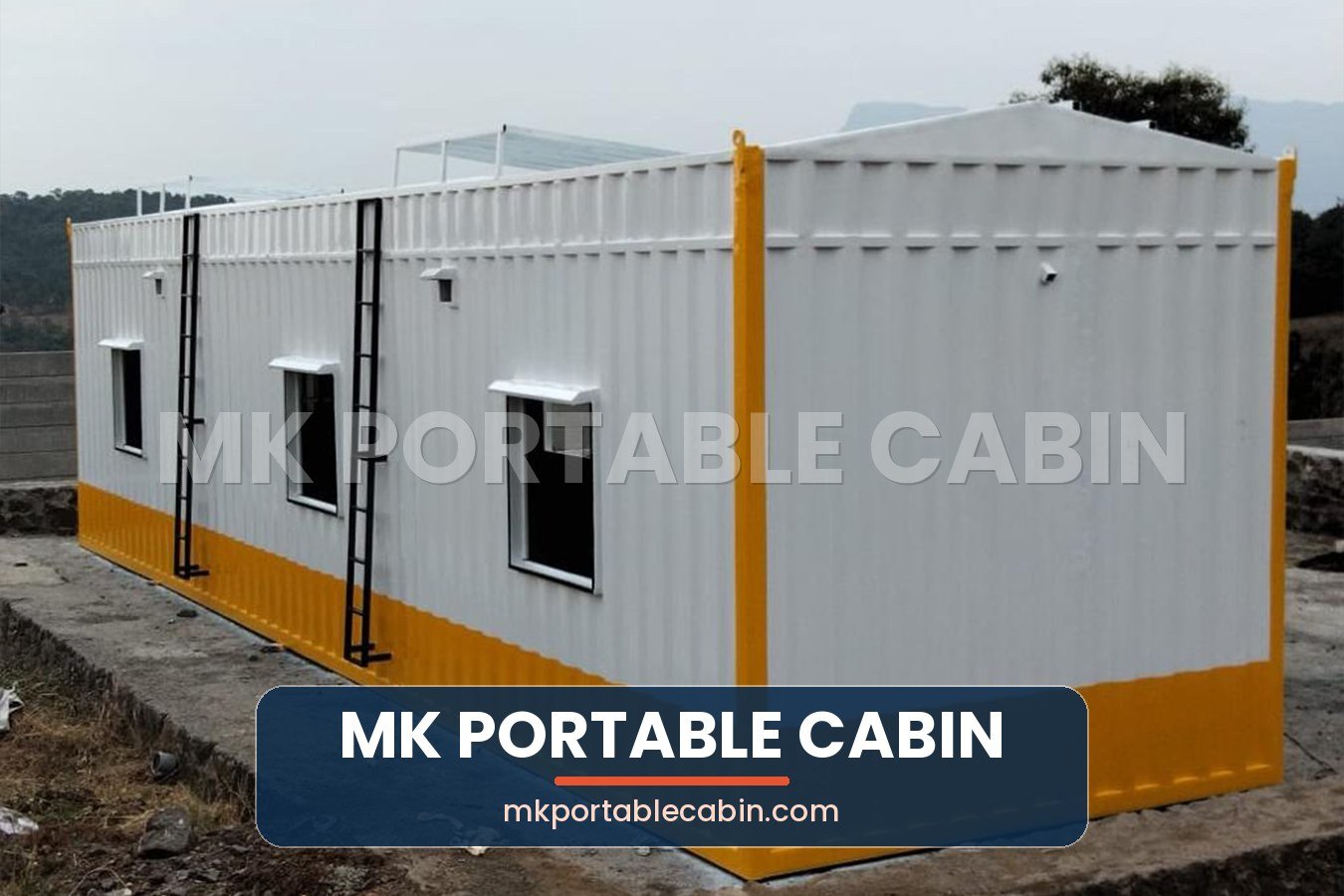GI sheet site office cabin delivered in Thane