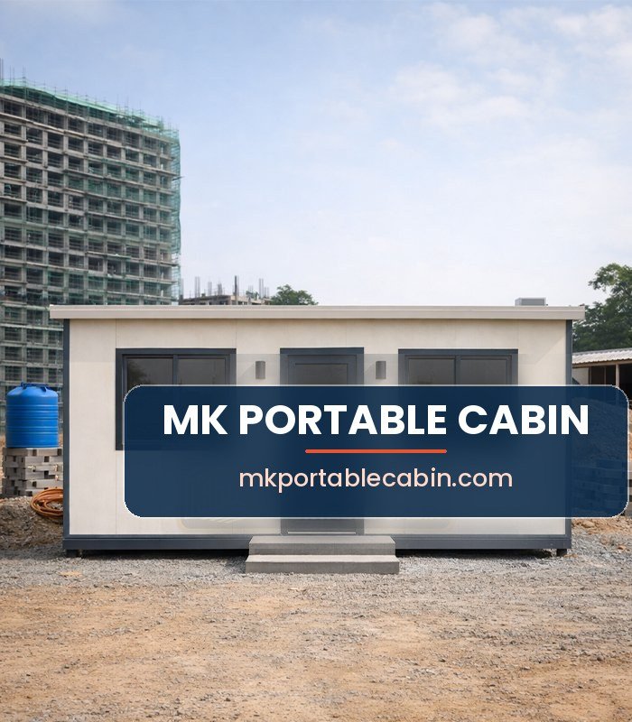 Prefab site office cabin by MK Portable Cabin